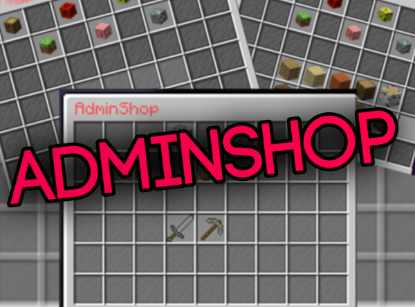 AdminShop » VERKAUFE ITEMS & BLÖCKE MIT KATEGORIEN [1.8.x - 1.17.x]