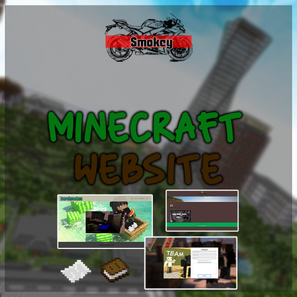 • Web | Minecraft Page + Blog •