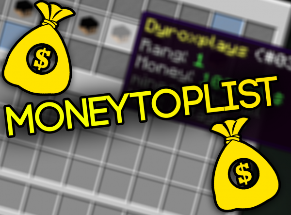 MoneyTopList » Top 5 reicheste Spieler in GUI anzeigen[1.8.x - 1.17.x]