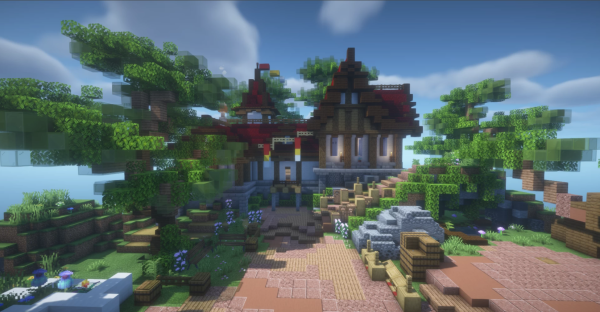 SkyBlock Spawn, Schwebende Insel - 1.20