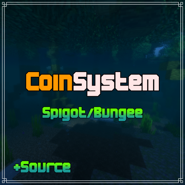 CoinSystem | 1.8.8 | Spigot/BungeeCord | + SOURCECODE