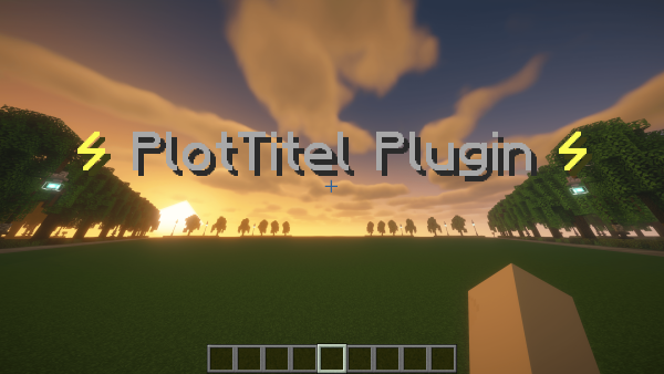 PlotTitle ⚡ The First PlotTitel Plugin