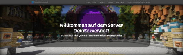 Minecraft Homepage 2